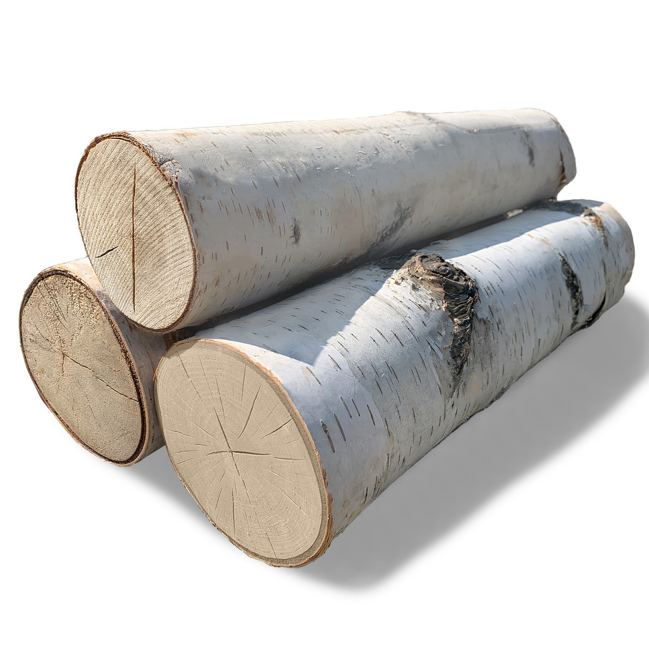 Dried Birch Logs Wholesale